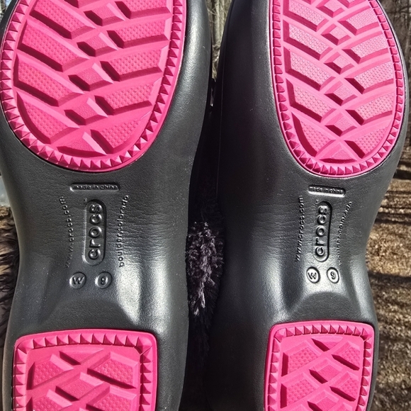 New! CROCS! Gretel Lined Clogs RARE! - Picture 7 of 8